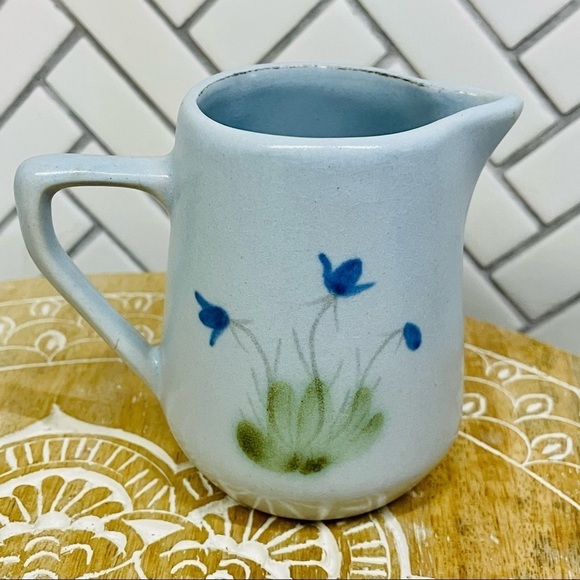 Buchan Thistleware Scotland Stoneware Open Sugar & Creamer Set 312 W and 313 6 - Picture 6 of 10